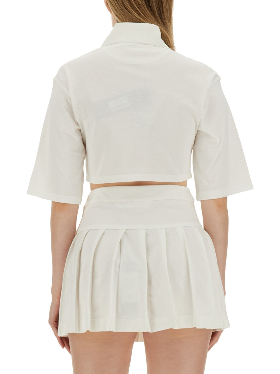 Palm Angels Polo - White | Wanan Luxury