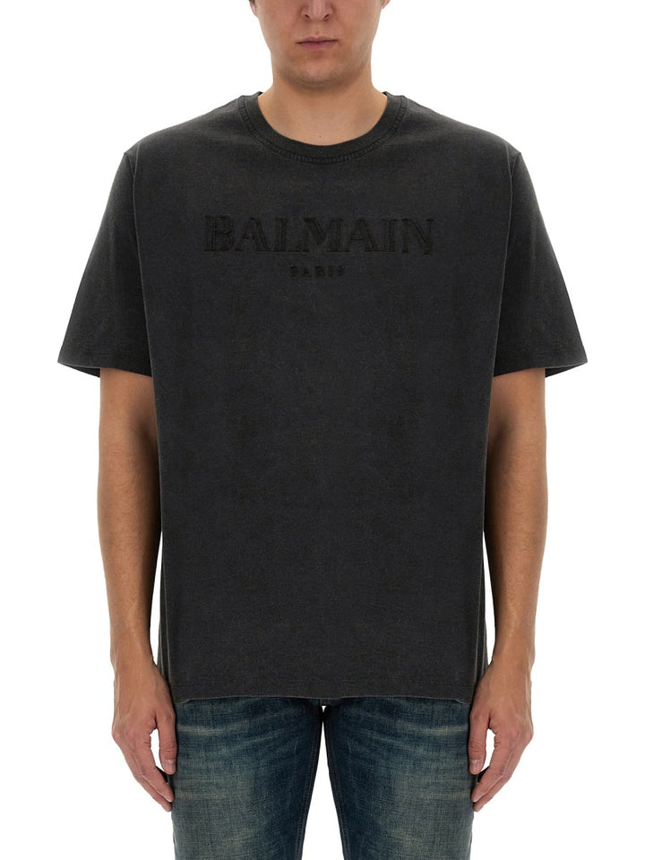 Balmain T shirts - Grey | Wanan Luxury