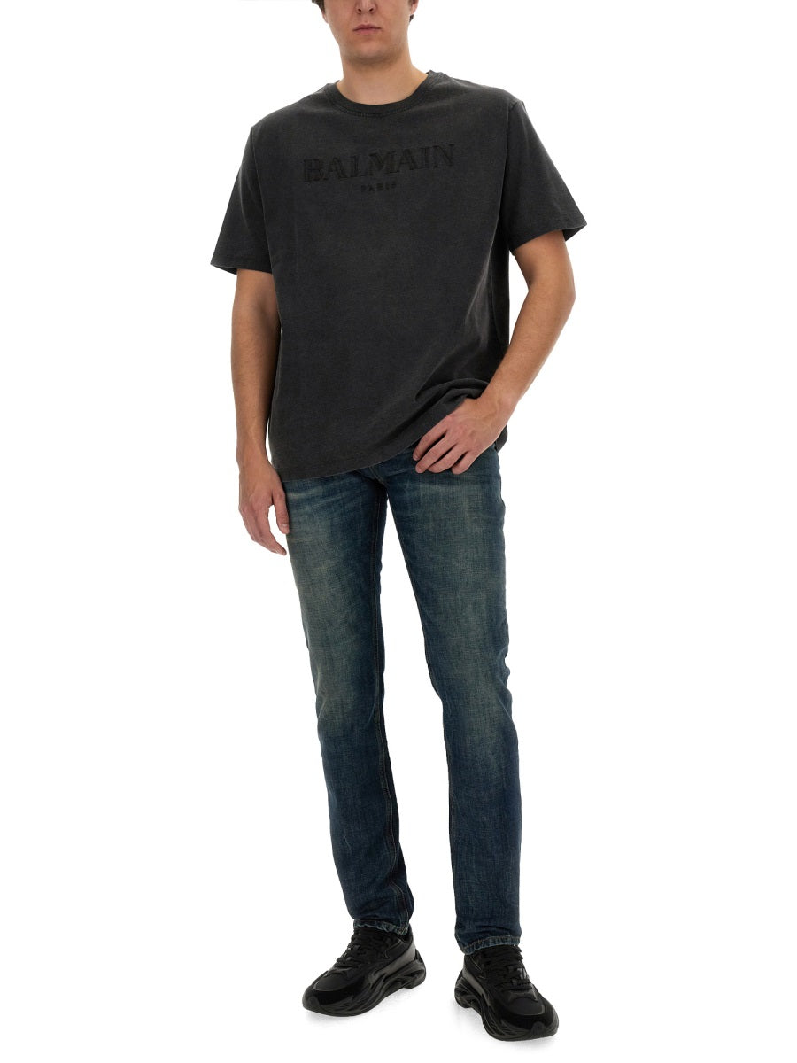 Balmain T shirts - Grey | Wanan Luxury