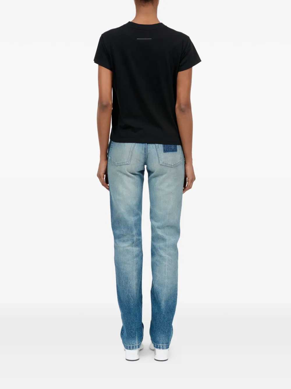Mm6 Maison Margiela TSHIRT - Black | 750a1c4229983eac25ba5ef8dacb6ebb029bae79