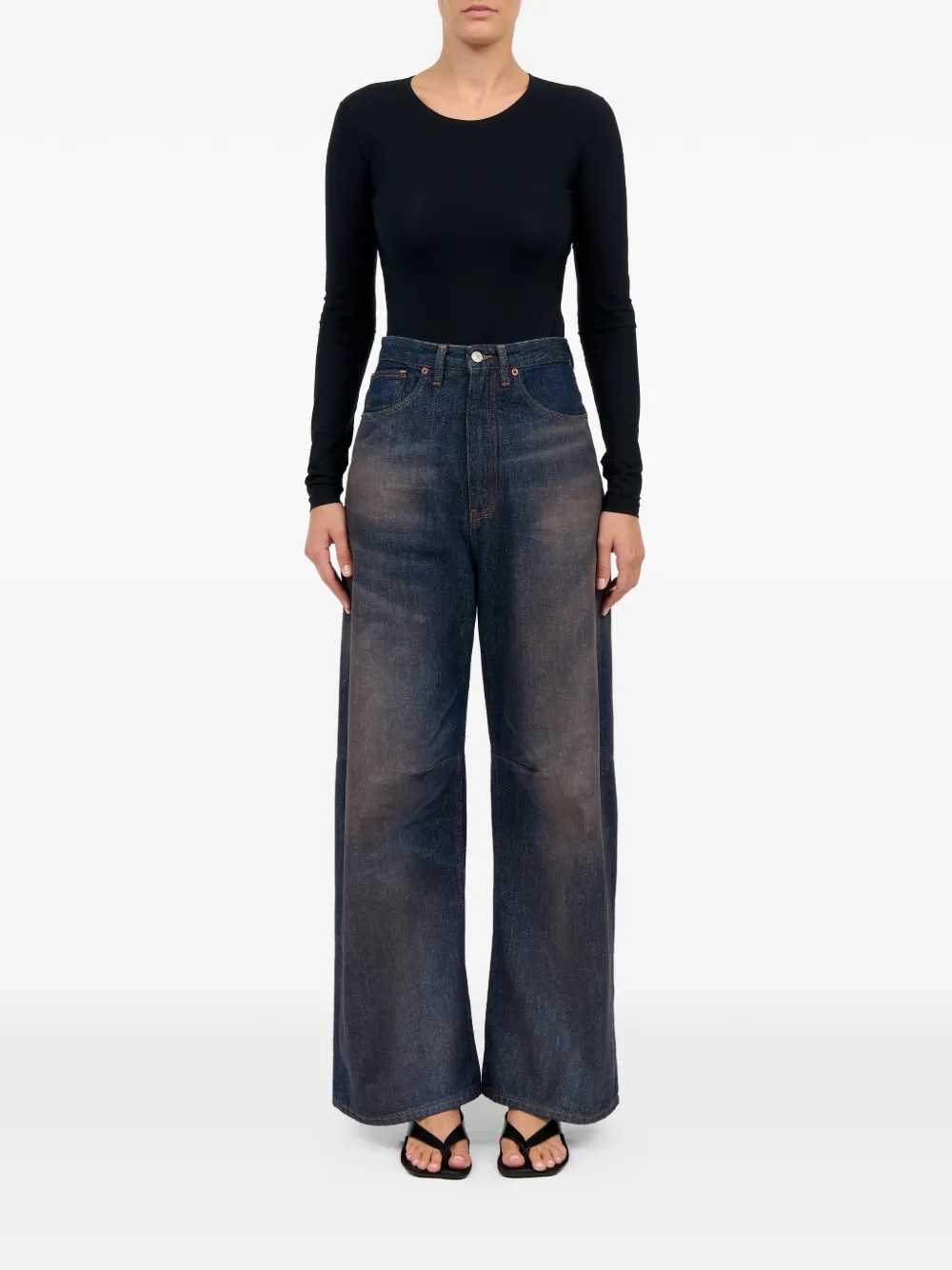 Mm6 Maison Margiela JEANS - Blue | 291e3eb7618cd98ddb2632b819d8cb34008c6bac