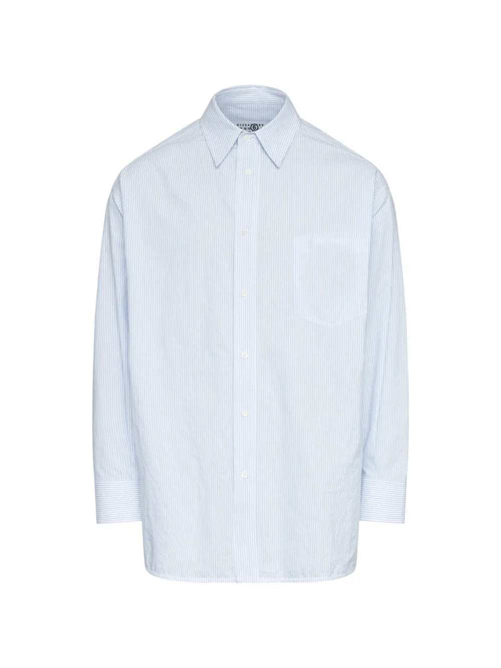 Mm6 Maison Margiela SHIRT - Blue | a8e25d6283e5a3a775b65f7205570cc5d1d7418a