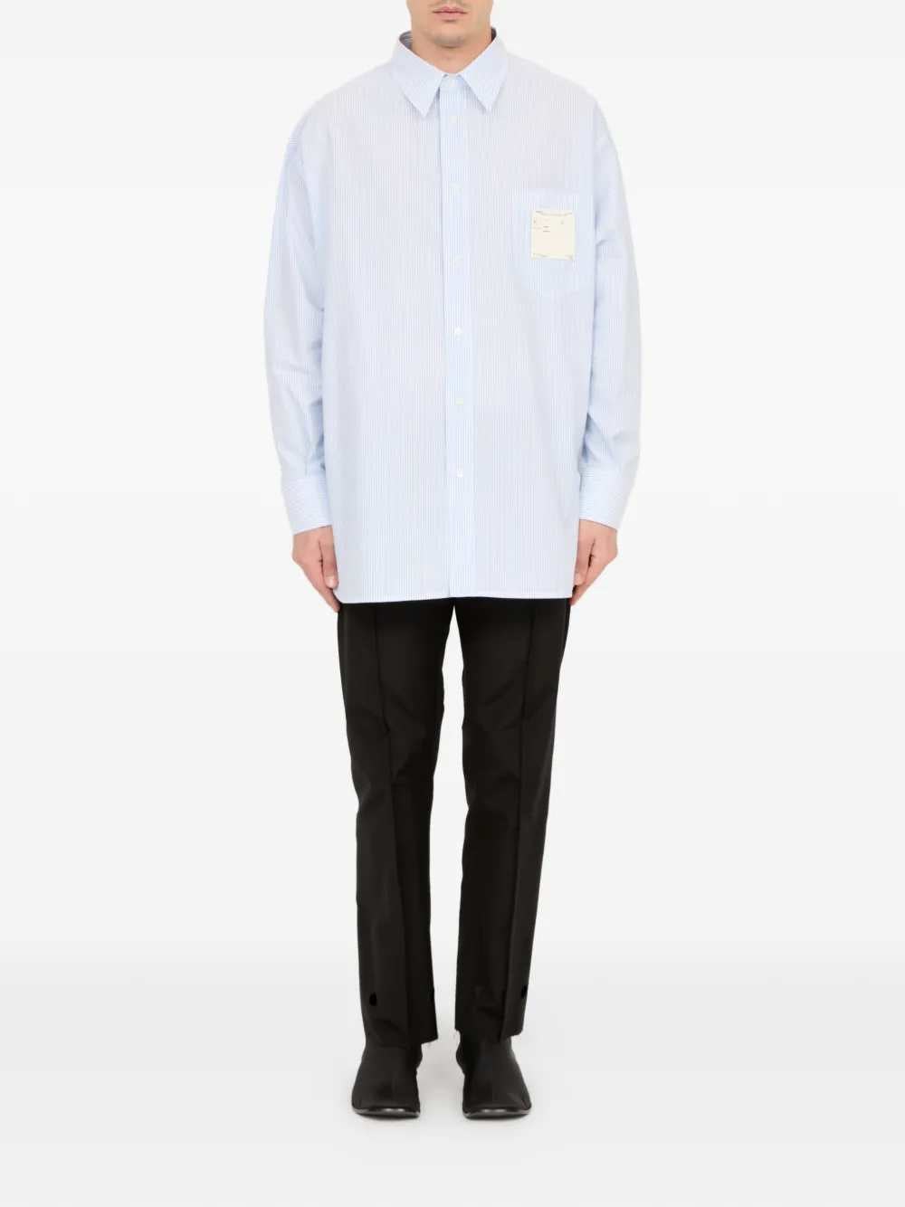Mm6 Maison Margiela SHIRT - Blue | 6de626a7274c93d919ca24a7913fbf63a7b26325