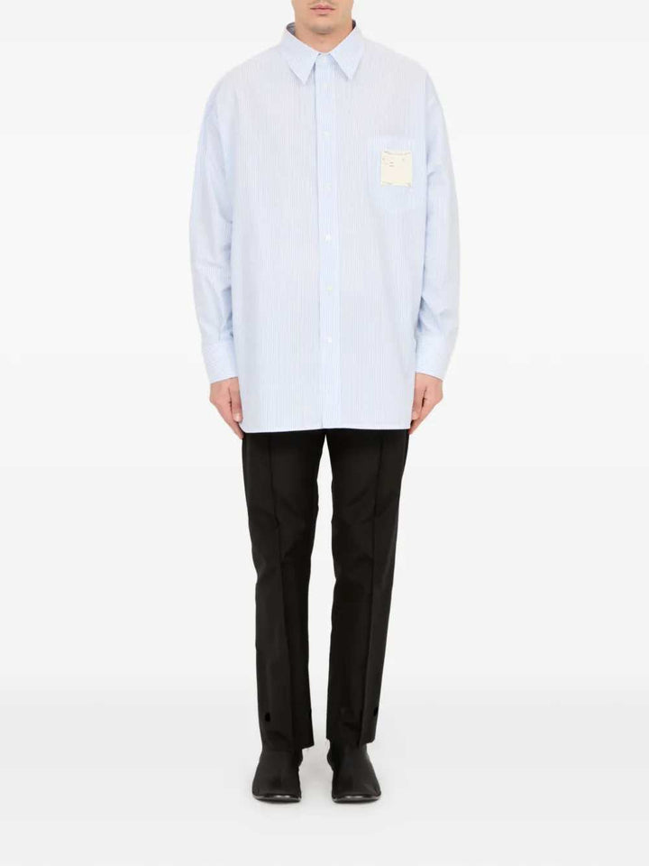 Mm6 Maison Margiela SHIRT - Blue | 6de626a7274c93d919ca24a7913fbf63a7b26325