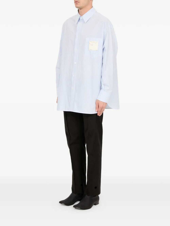 Mm6 Maison Margiela SHIRT - Blue | d956092e82cf5f28cf93250e2c1d7eb7c787fcc2