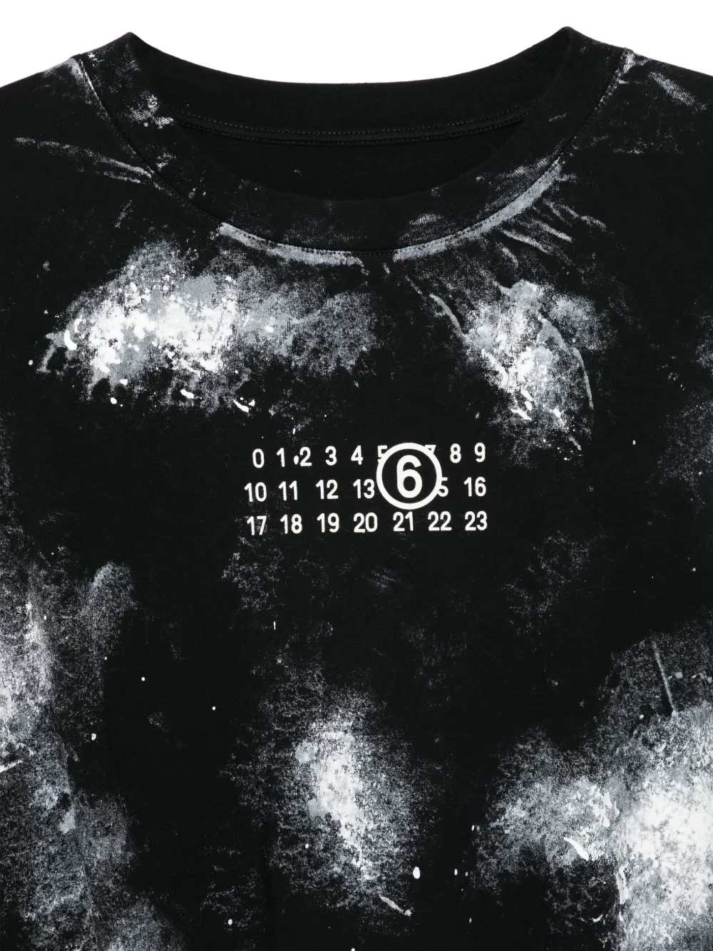 Mm6 Maison Margiela TSHIRT - Black | 56eb00b93af8cad324cbf1959a184383577f60bf