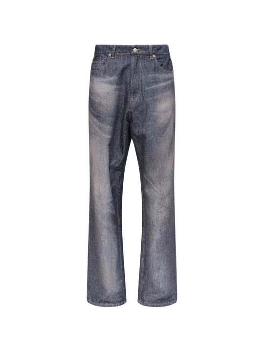 Faded-Effect Jeans