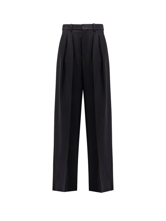 Certified Wool Trousers With Pinces