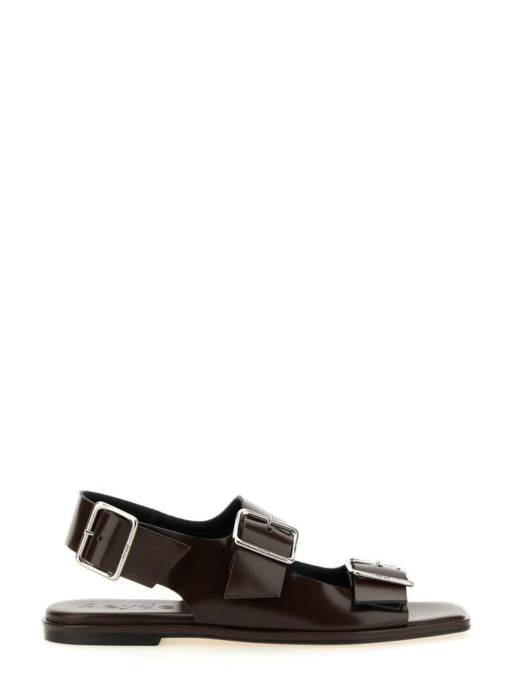 Aeyde Sandals - Brown | Wanan Luxury