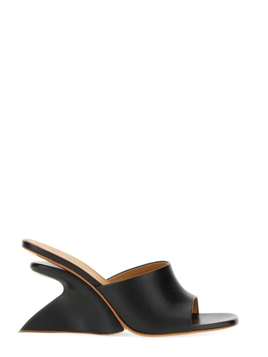 Off-White Wedges - Black | Wanan Luxury