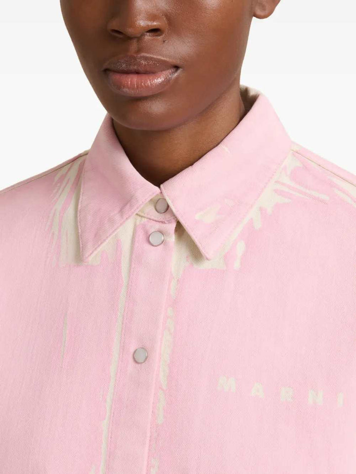 Marni SHIRT - Pink & Purple | 512de469b7495bddeae46455b021df74d608ddce