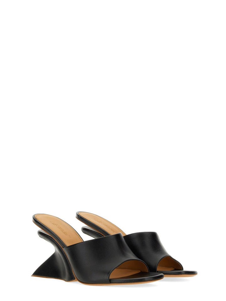 Off-White Wedges - Black | Wanan Luxury