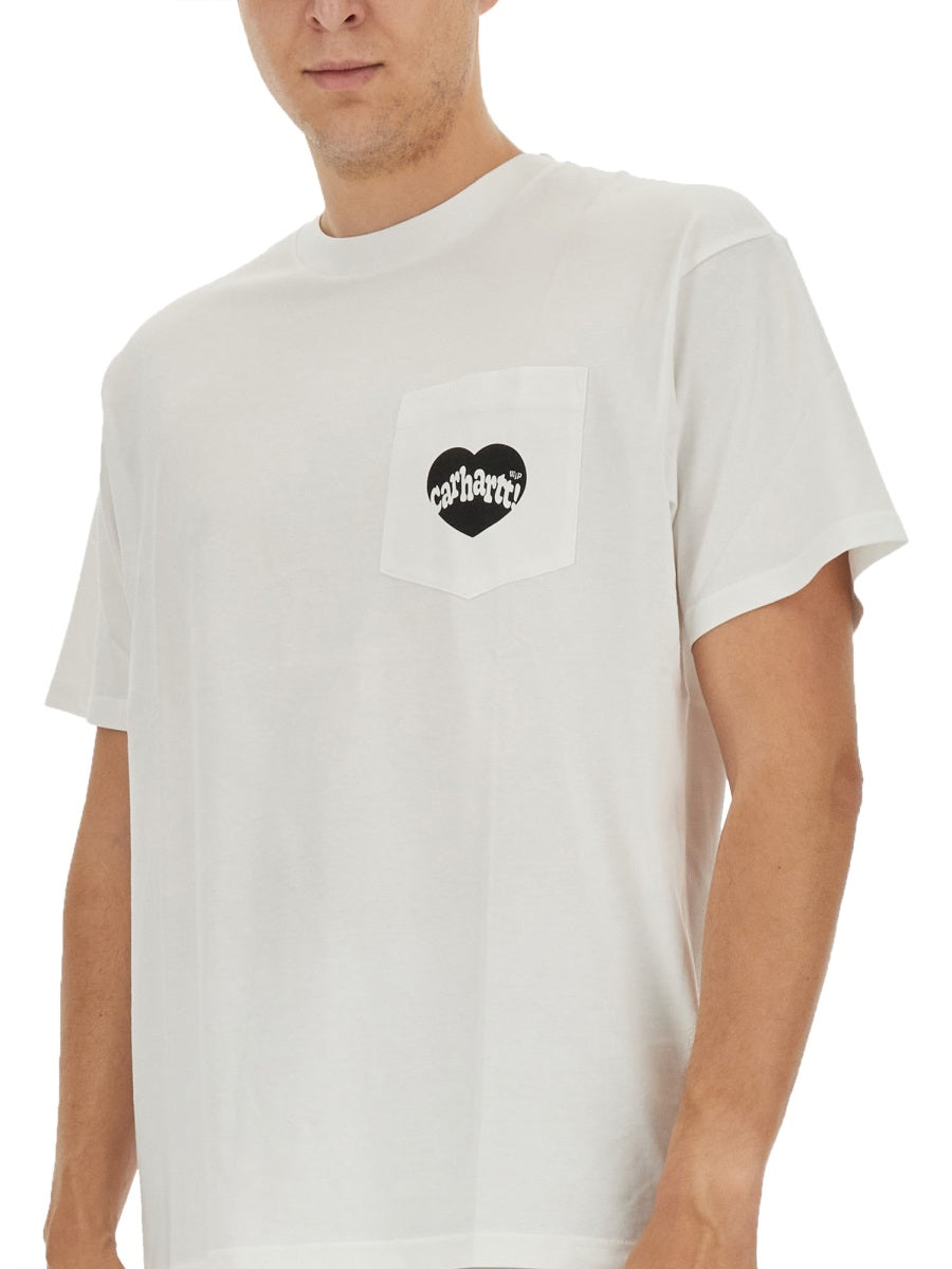 Carhartt Wip T shirts - White | Wanan Luxury