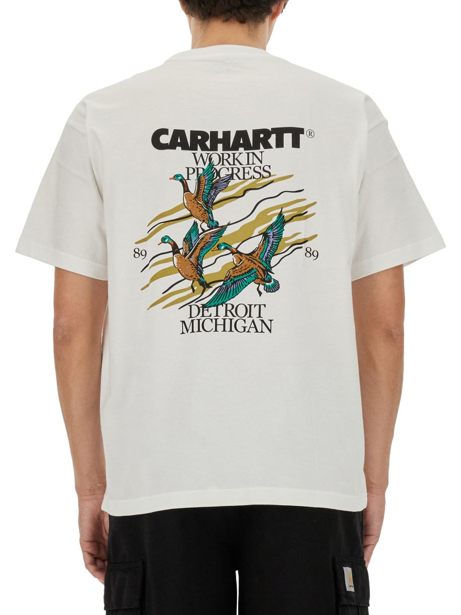 Carhartt Wip T shirts - White | Wanan Luxury