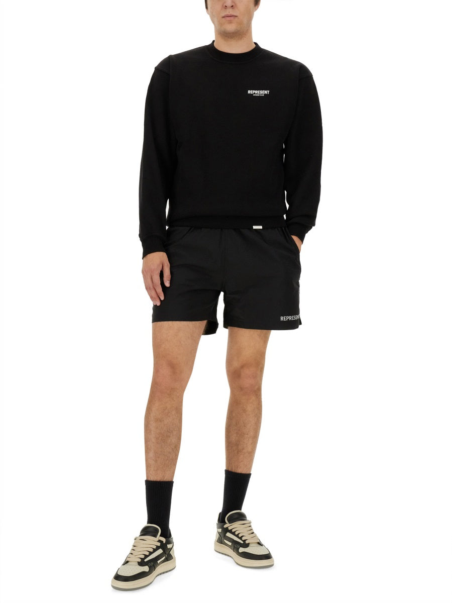 Represent Shorts - Black | Wanan Luxury