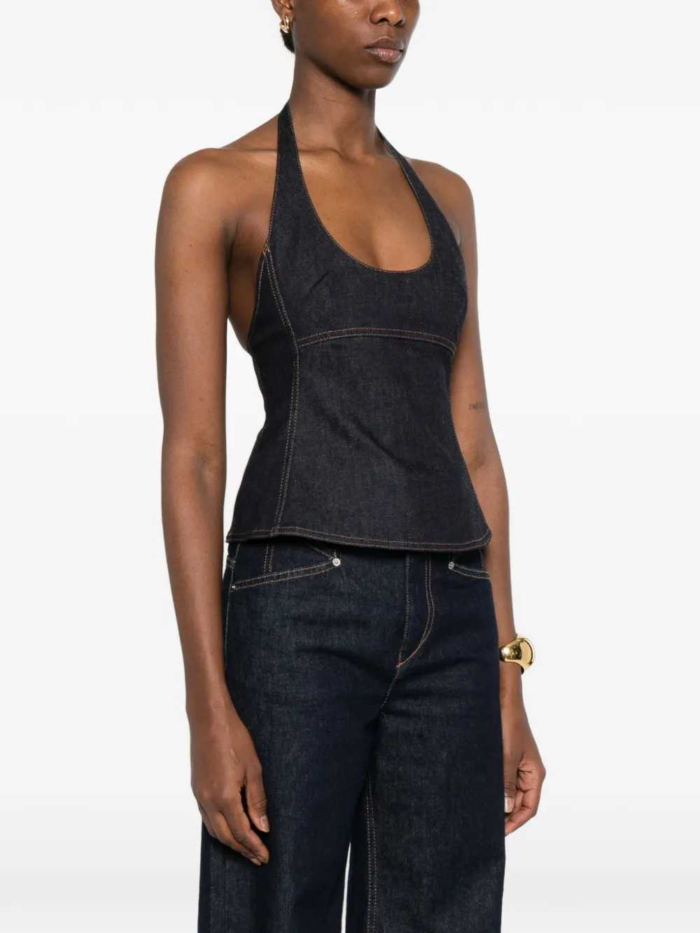 Jacquemus TOP - Blue | 172ee038af856d3e4186bc5dec9f8f47380e6271