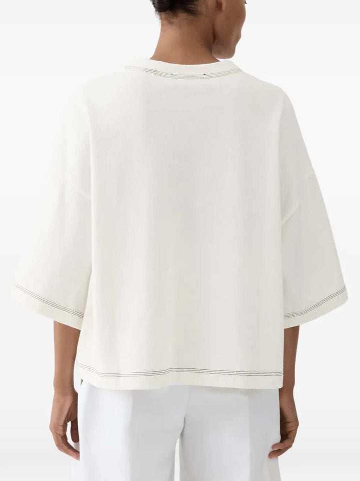 Jacquemus TSHIRT - White | 8c30c9b3e307683ea4c601b1f99369cfa0beeded