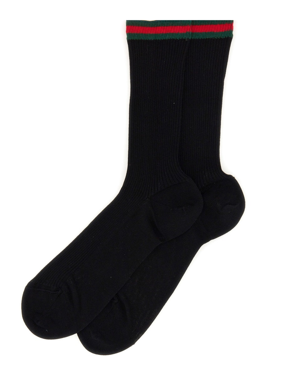 Gucci Socks - Black | Wanan Luxury