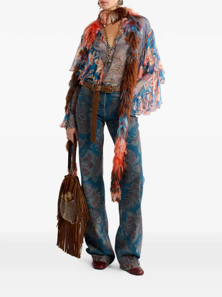 Etro TOP - Blue | bdb0fc10dffce88315807aa3de6dcd59199f2eb9