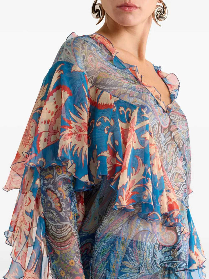 Etro TOP - Blue | 2c637369fcc6e5dbc6eb8c6d46bd99919105ba3d