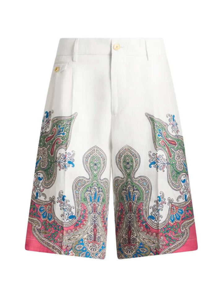 Etro SHORTS - White | f712500c77c228fb1584b3e168f88fc5fb618e1b
