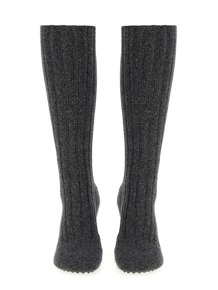 Bottega Veneta Boots - Grey | 868376e84c019bb7884e22f643b10ebaab5d4929