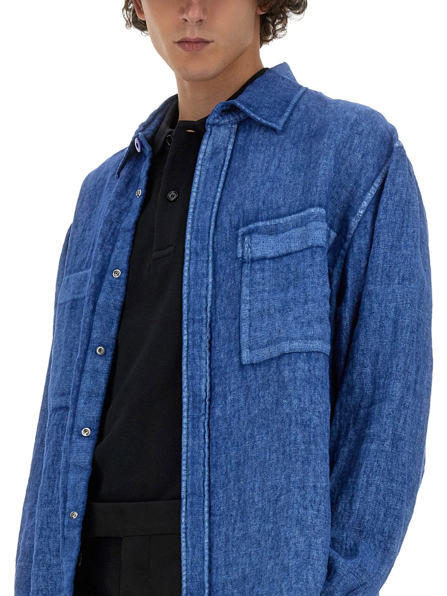 Burberry Shirts - Light Blue | Wanan Luxury