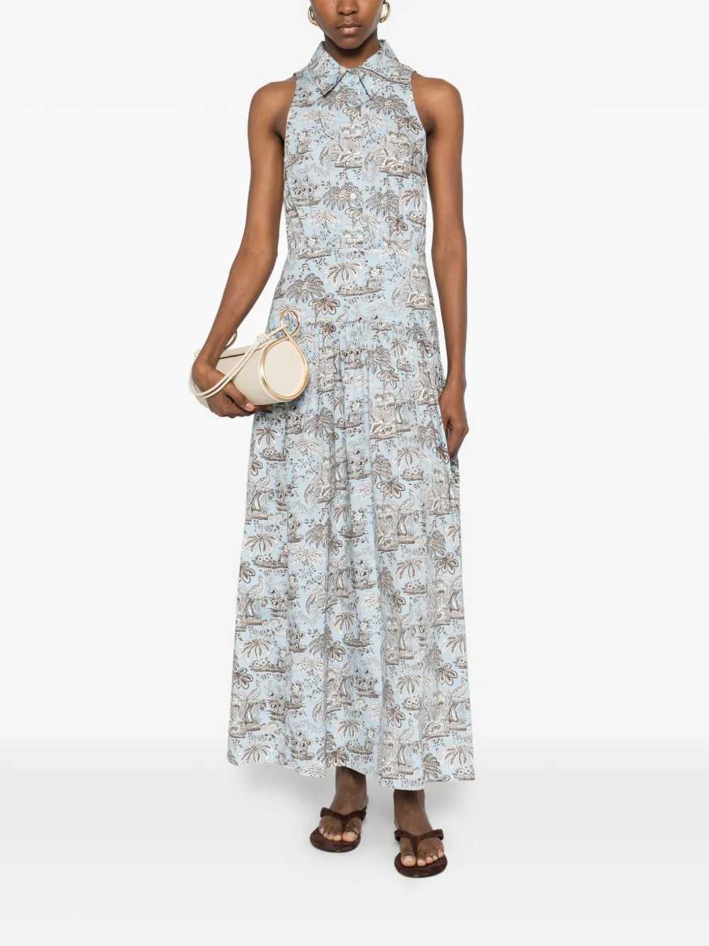 Staud DRESS - Blue | e6740482cf2de2529c17770c5380abc68ba0cbc2