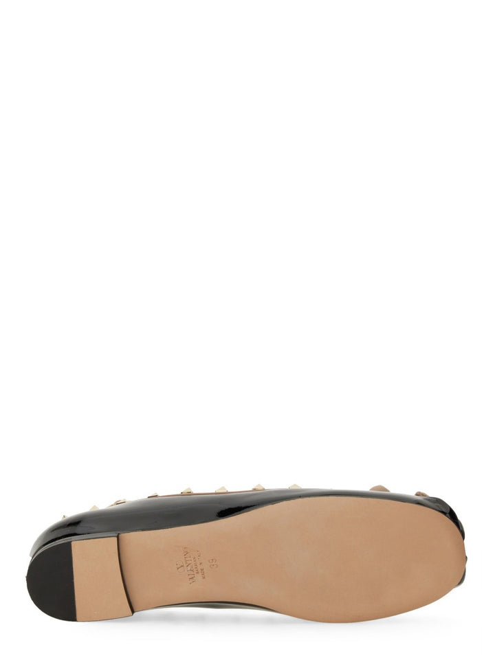 Valentino Garavani Flat Shoes - Black | Wanan Luxury
