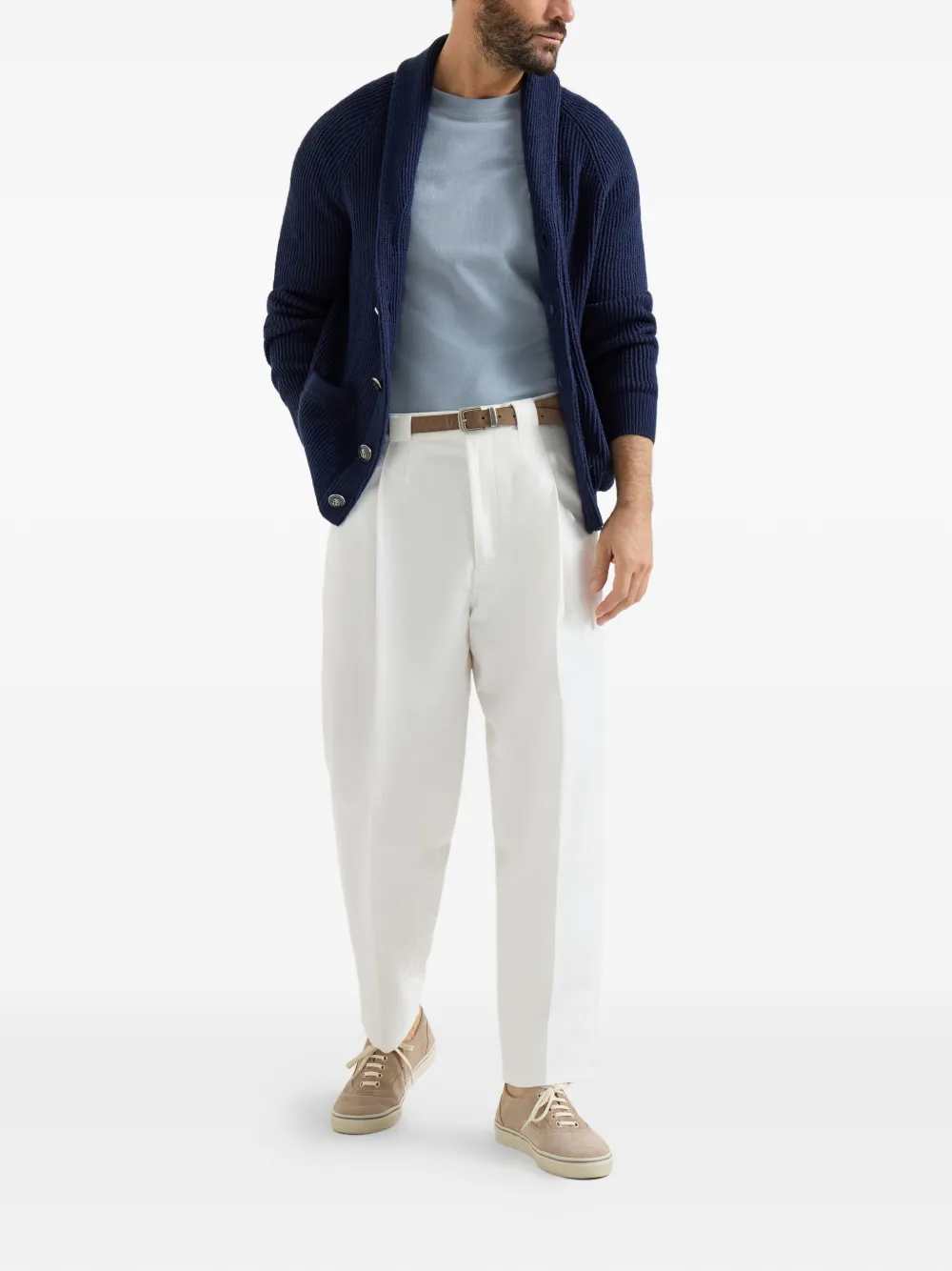 Brunello Cucinelli T-shirts - Blue | 827e234d3fa564412c7174429ba6f8be3ca15554