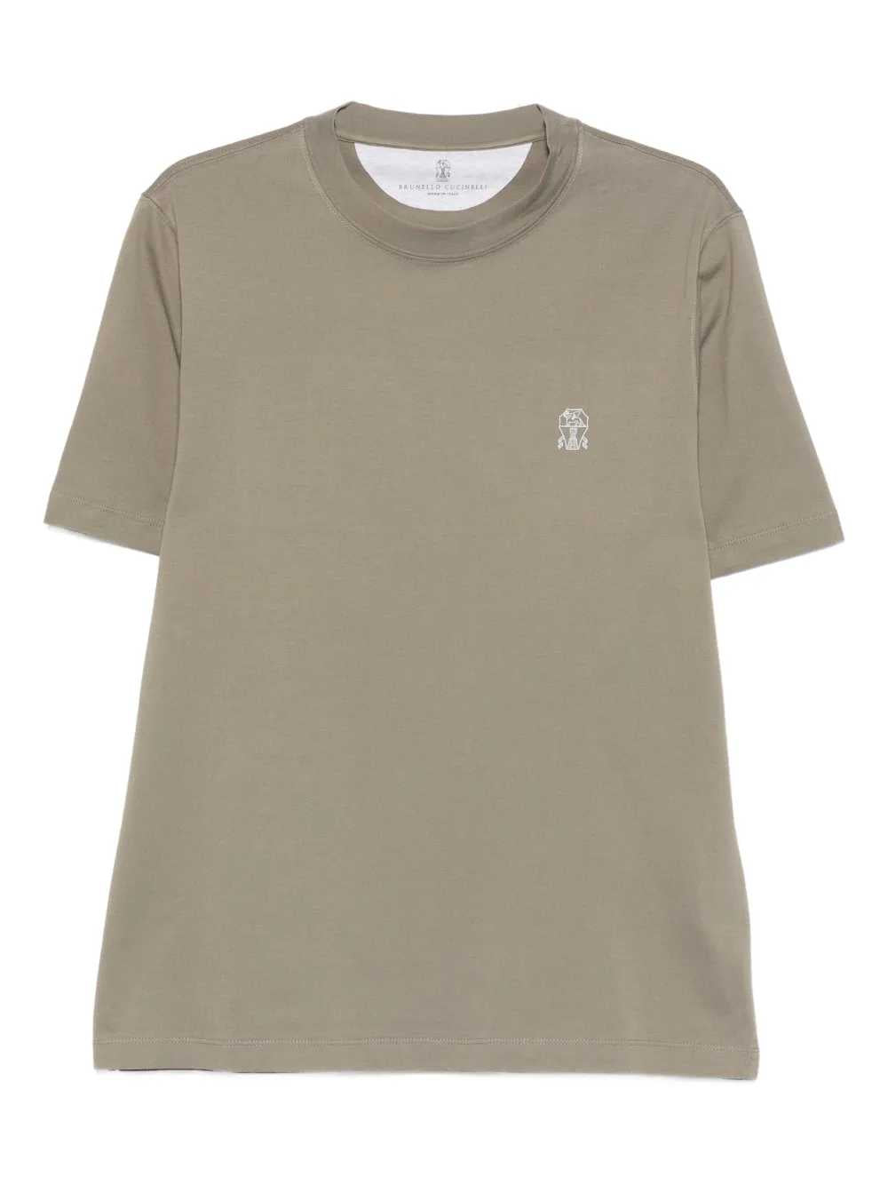 Brunello Cucinelli T-shirts - Green | 5337d9a366cc3db7faefee1360dd03cbd29df81f