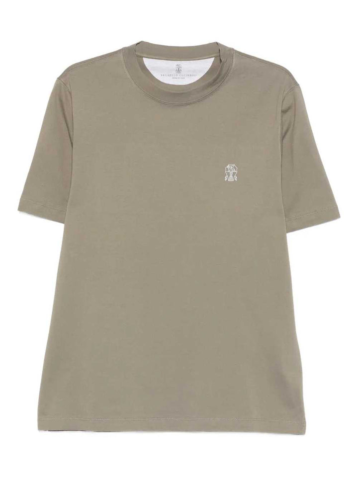 Brunello Cucinelli T-shirts - Green | 5337d9a366cc3db7faefee1360dd03cbd29df81f