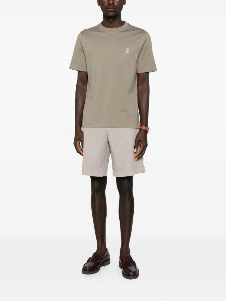 Brunello Cucinelli T-shirts - Green | 45e6af619f808af620454e1aca9b613839fe585a