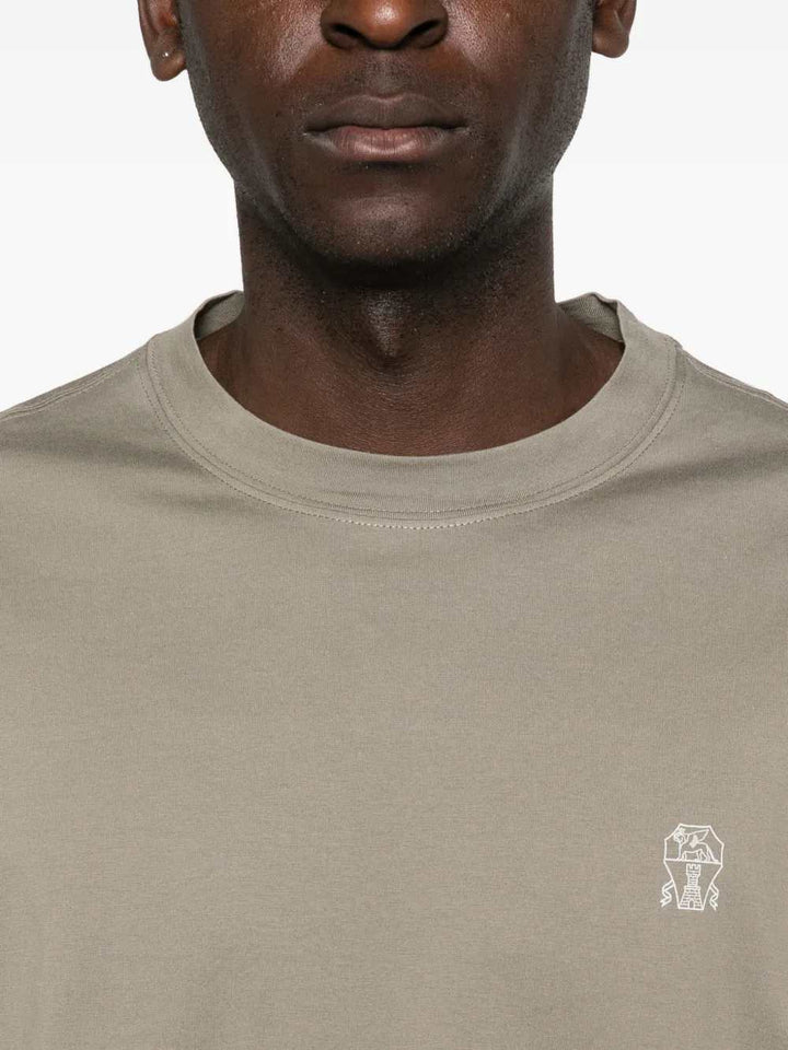 Brunello Cucinelli T-shirts - Green | 9ad4fe1514b10c821c8d34dd4877a95560e4037d