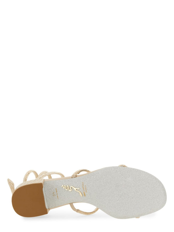Rene Caovilla Sandals - Beige | 1f504b6cdcb78d694e74838e2340fd475ad5597d