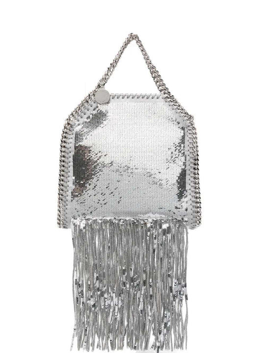 Falabella Mini Tote Bag With Fringe