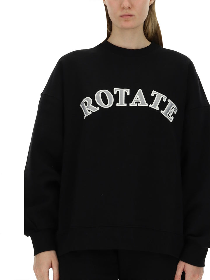 Rotate Birger Christensen Sweatshirts - Black | Wanan Luxury