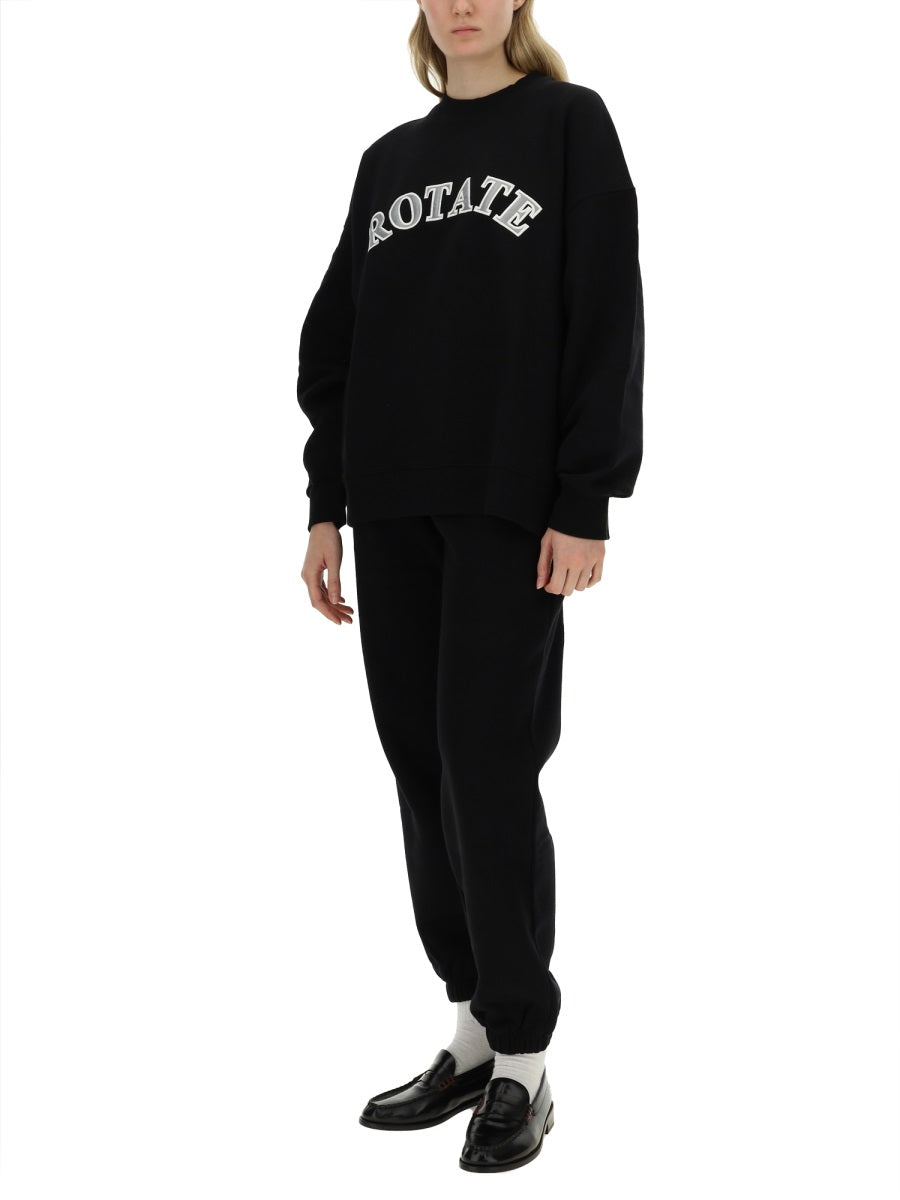 Rotate Birger Christensen Sweatshirts - Black | Wanan Luxury