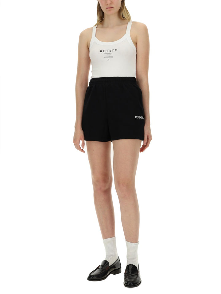 Rotate Birger Christensen Shorts - Black | Wanan Luxury