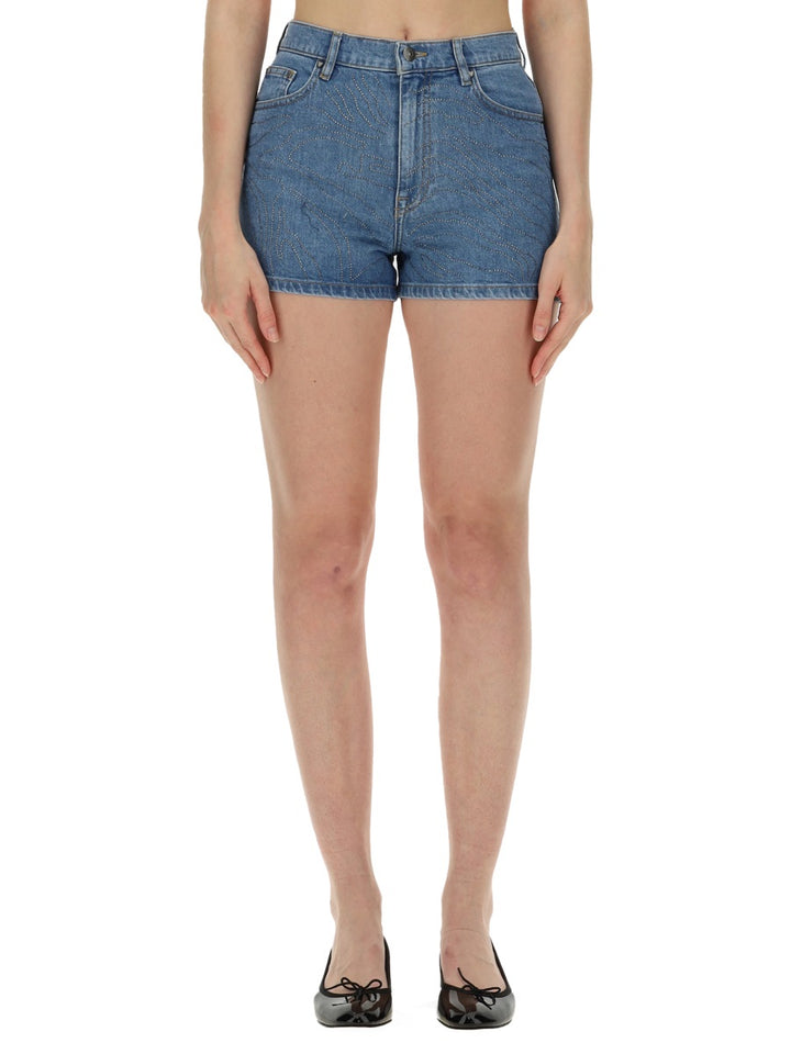 Rotate Birger Christensen Shorts - Blue | Wanan Luxury