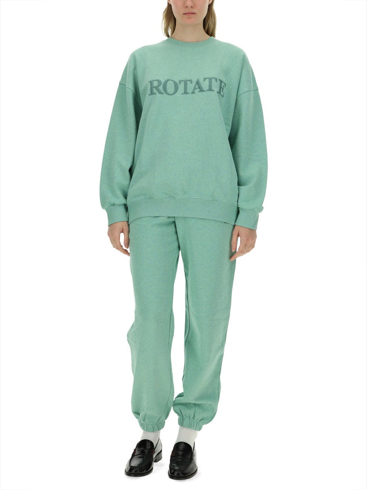Rotate Birger Christensen Sweatshirts - Green | Wanan Luxury