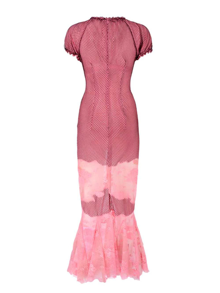 The Attico DRESS - Pink & Purple | 7f4baa6f8f4359766f863d75f4f107eec7c1cfc0