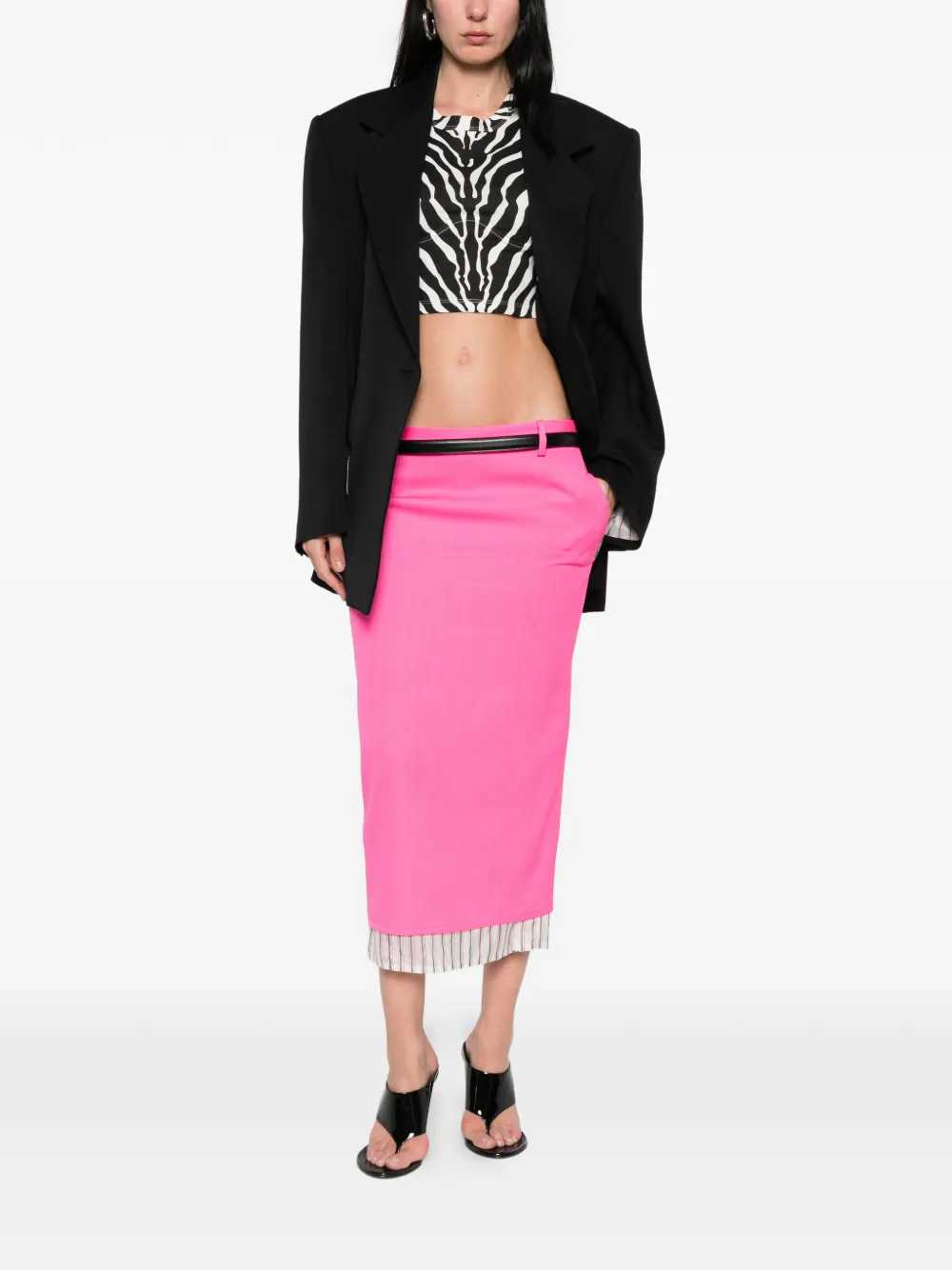 The Attico SKIRT - Pink & Purple | 6e4361e4254c1f6246821b1ef8632ee3db6ac973
