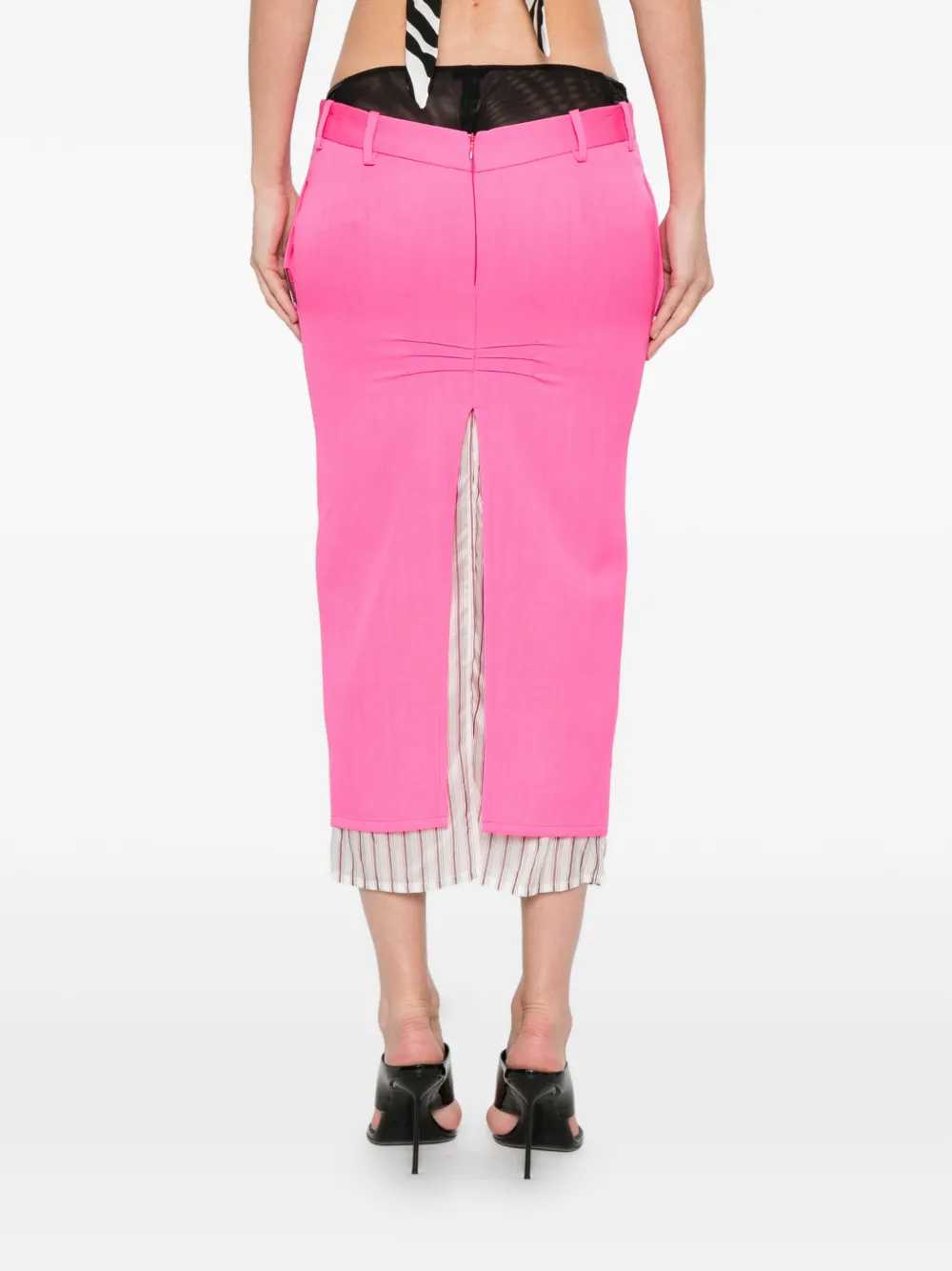 The Attico SKIRT - Pink & Purple | 929d6b7c60c8d47f8c548ea2acdddd4bcaec0c9a