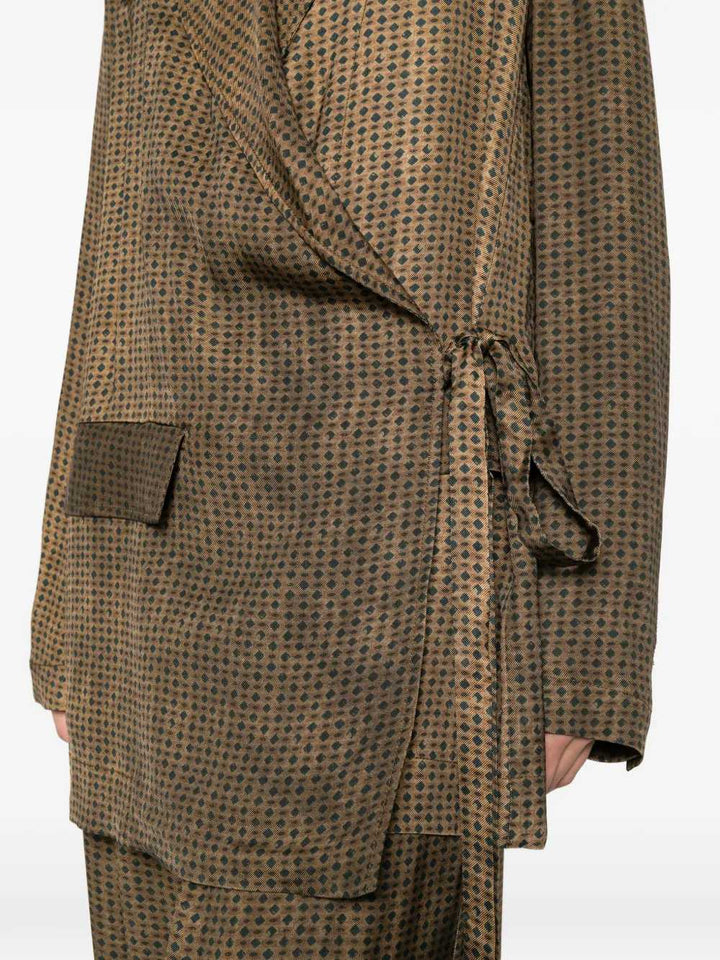 Uma Wang JACKET - Brown | 57cf3d5da505e59bd718ebe40425913c88190f40