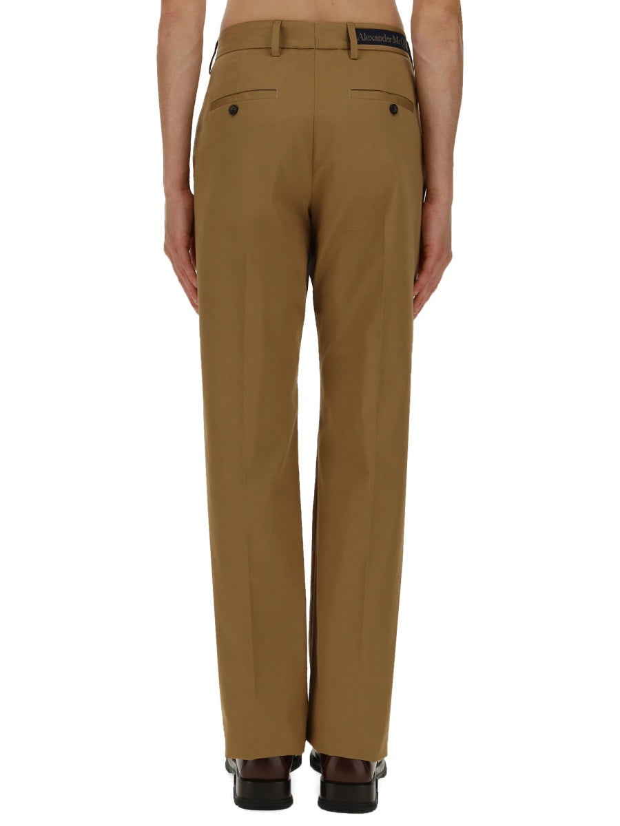 Alexander McQueen Pants - Beige | Wanan Luxury