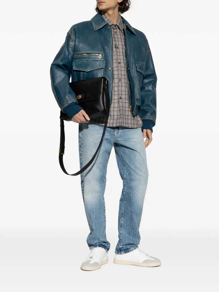 Versace JACKET - Blue | 086e61322e4d609d70d2926331bc14a50aa62bf3