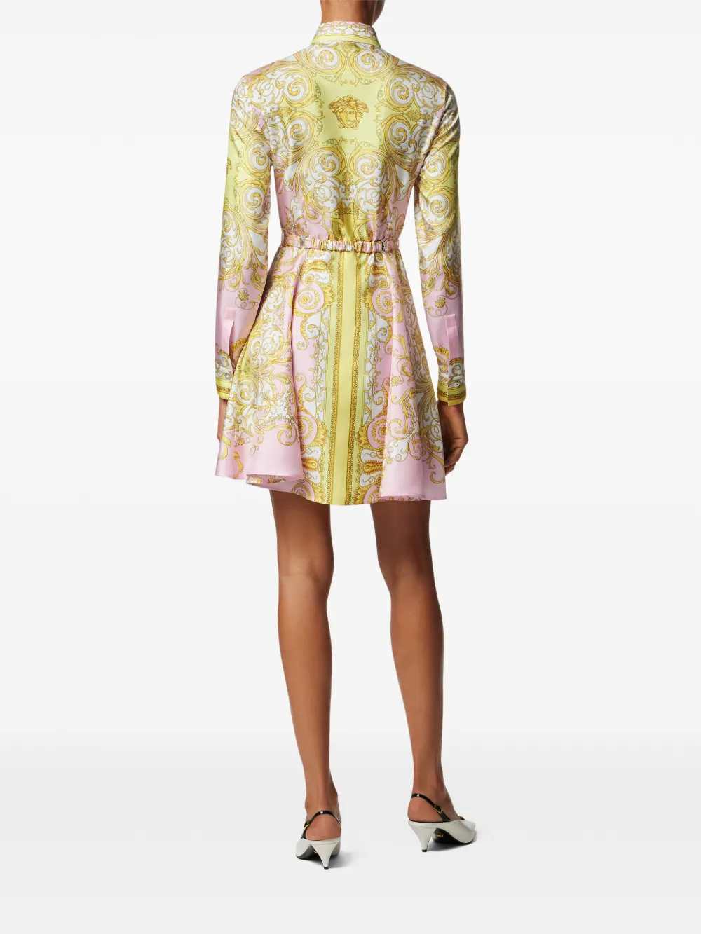 Versace DRESS - Yellow & Orange | ab10b8a26b24a19323606537aa3a4474fc0f6421