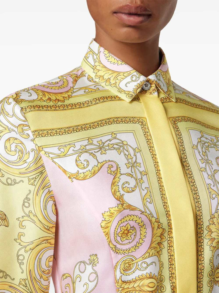 Versace DRESS - Yellow & Orange | c6690c1c7b9862fc70e0624391b2f5555b64c612