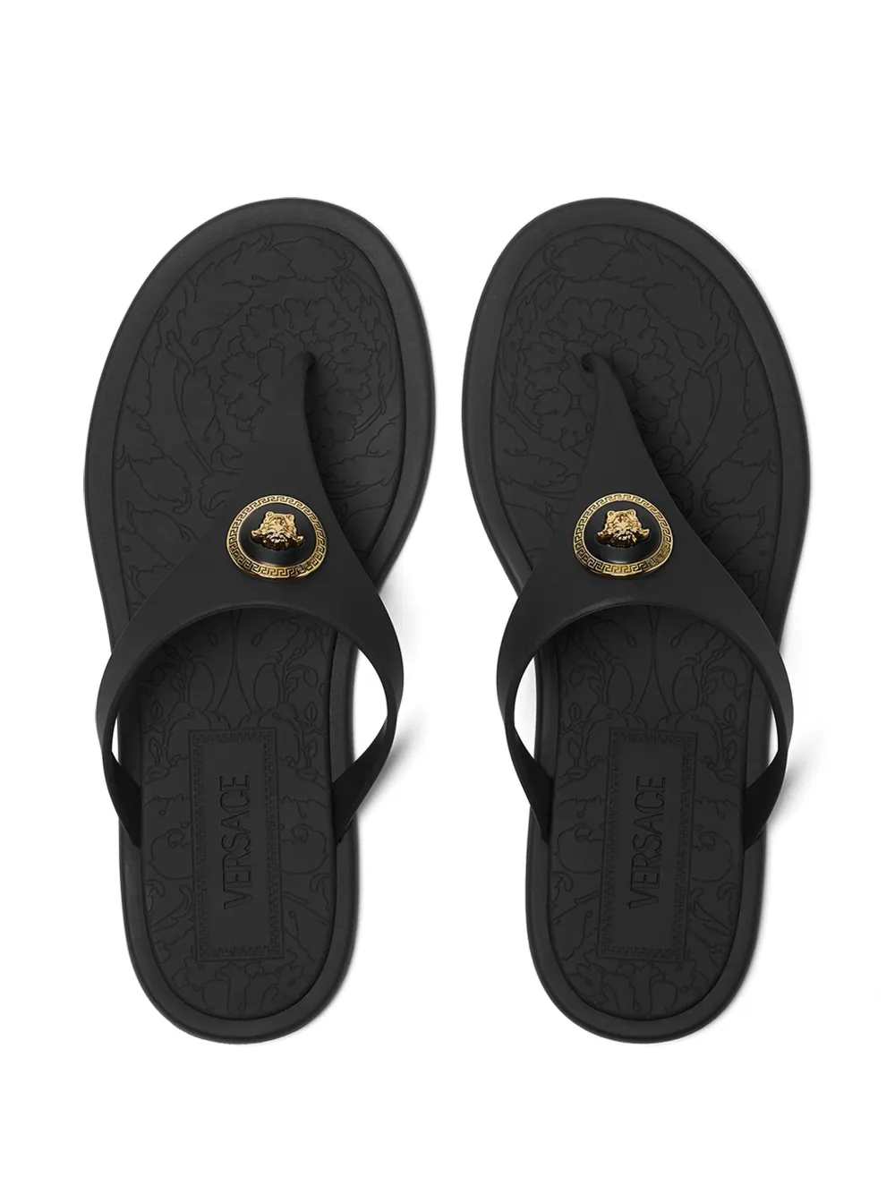 Versace Sandals - Black | 90e51ccb0cdb085a5793fd28c168ee817b7578c0